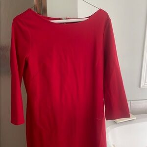 Elegant Red Women's Dress